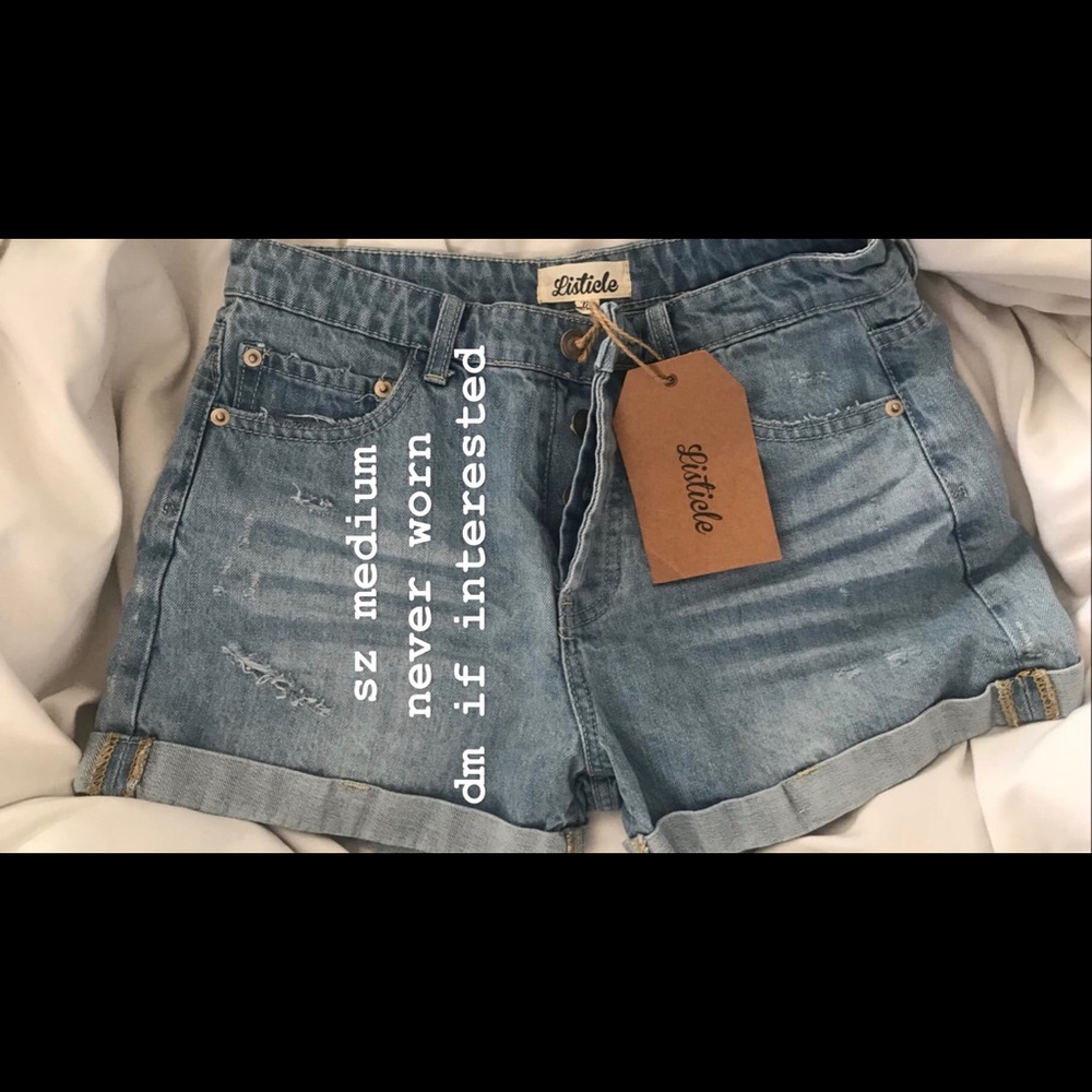 Boutique Blue Jean Shorts